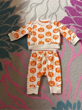Cat & Jack Jack O’ Lantern Pumpkin Outfit